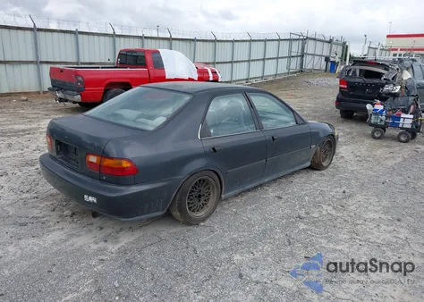 1992 Honda Civic Dx from USA, damaged, VIN 1HGEG8542NL032175